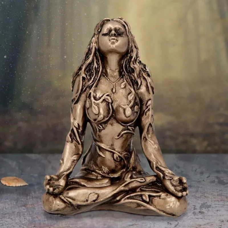 Decorative Mini Mother Earth Gaia Statue Goddess Healing Chakra Meditation Home Decorative Mini Mother Earth Gaia Statue Goddess Healing Chakra Meditation Home