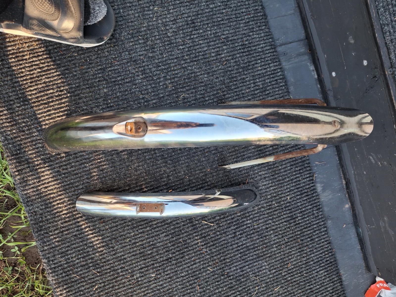Schwinn Stingray Fastback Muscle Bike Fender Set 1969 And Up Vintage Stardust 