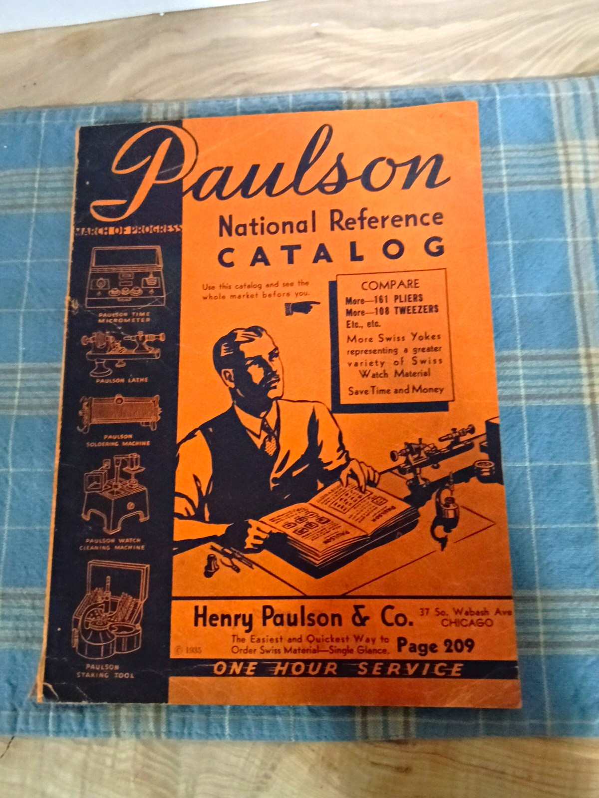Vintage 1935 Henry Paulson and Company National Reference Catalog Vintage 1935 Henry Paulson and Company National Reference Catalog