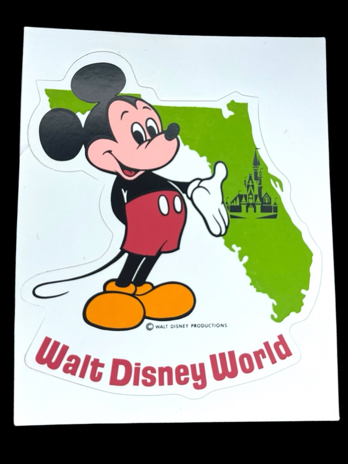Vintage 70s Lot 4 Walt Disney World Florida Stickers Retro Mickey Minnie Goofy Vintage 70s Lot 4 Walt Disney World Florida Stickers Retro Mickey Minnie Goofy