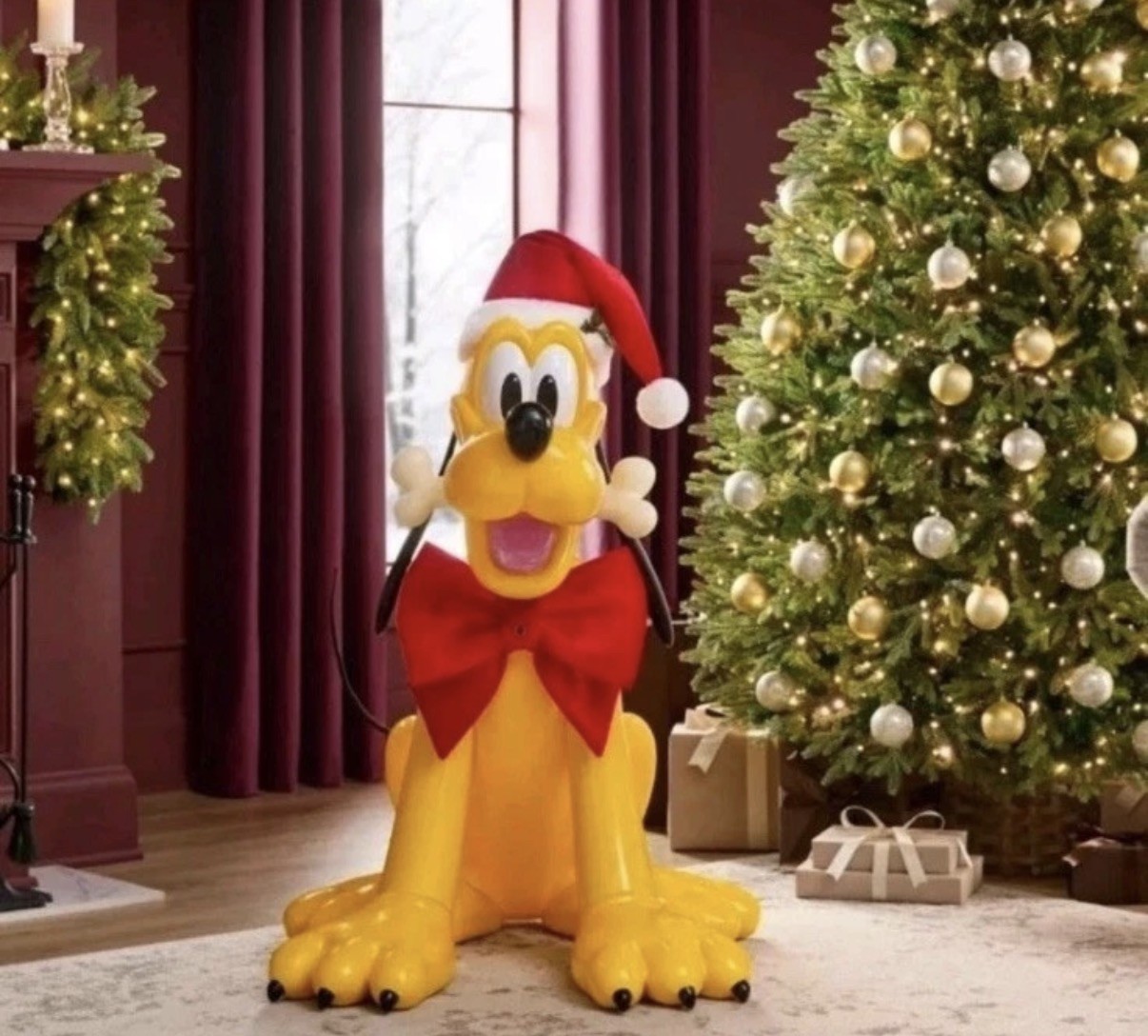 Disney Pluto Animated figure collectible Animatronic 3.5FT NEW