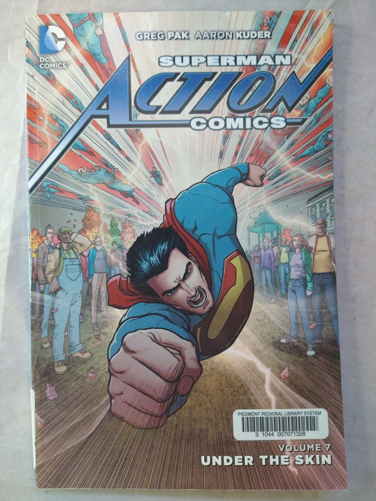 Superman Action Comics Under the Skin Trade Paperback DC Comics Ex Libris