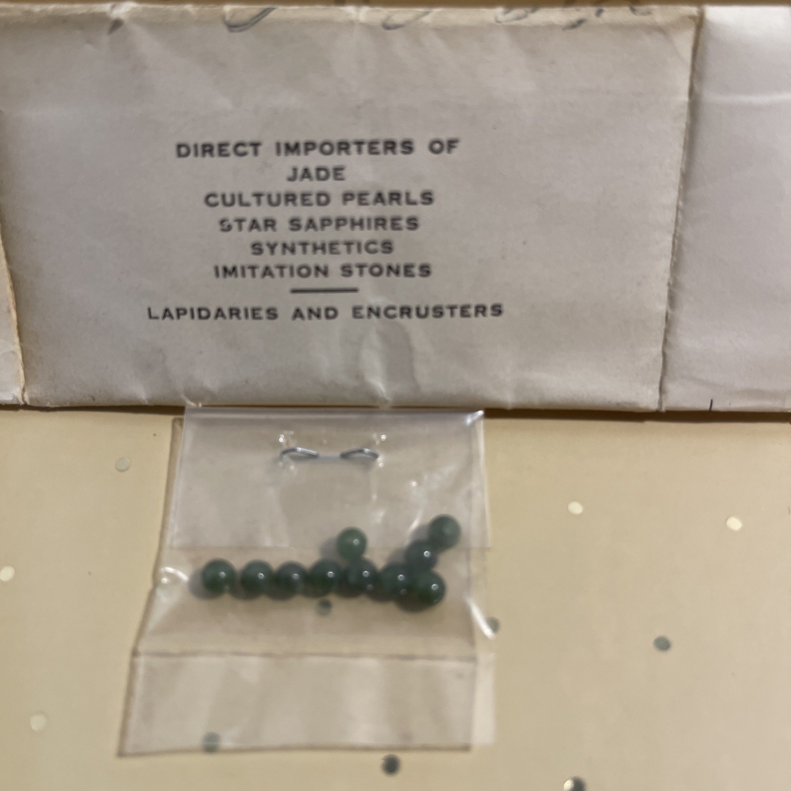 JADE AVENTURINE MARBLE Lot Vtg JADE AVENTURINE MARBLE Lot Vtg