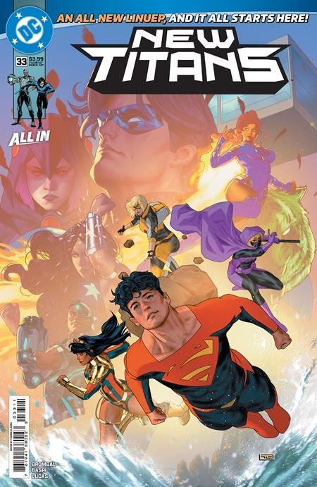 NEW TITANS #33 CVR A TAURIN CLARKEDC Comics Comic Book 2026