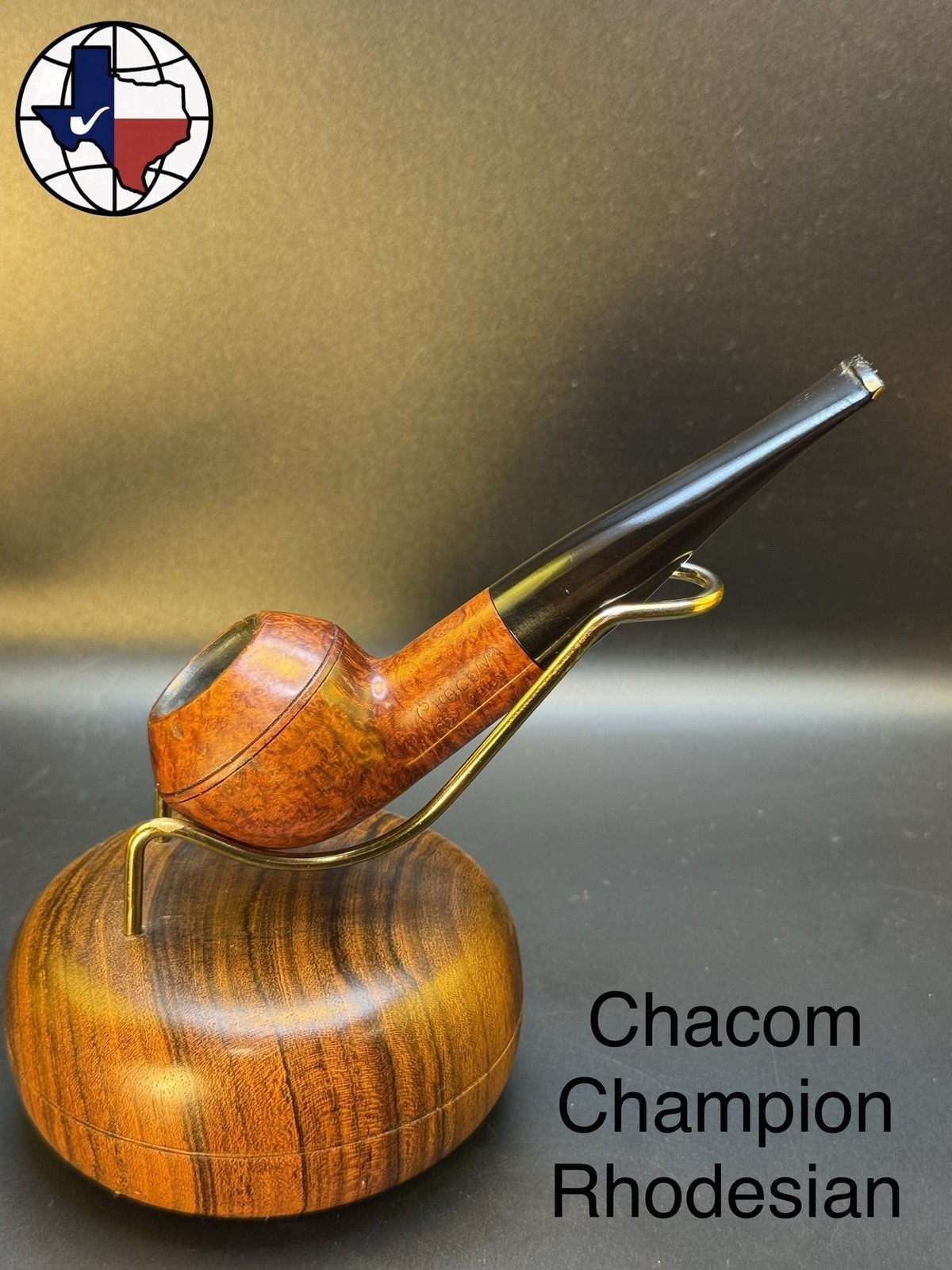 Vintage Chacom Champion Rhodesian Tobacco Pipe Vintage Chacom Champion Rhodesian Tobacco Pipe