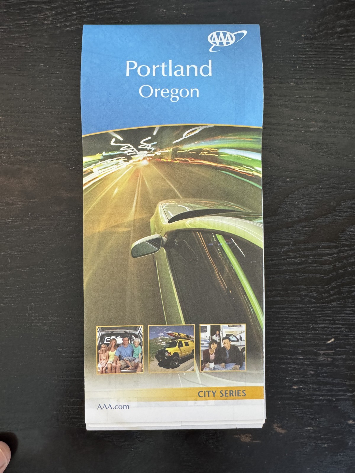 AAA Road Map-The Map of Portland , Oregon - City Series -  2017