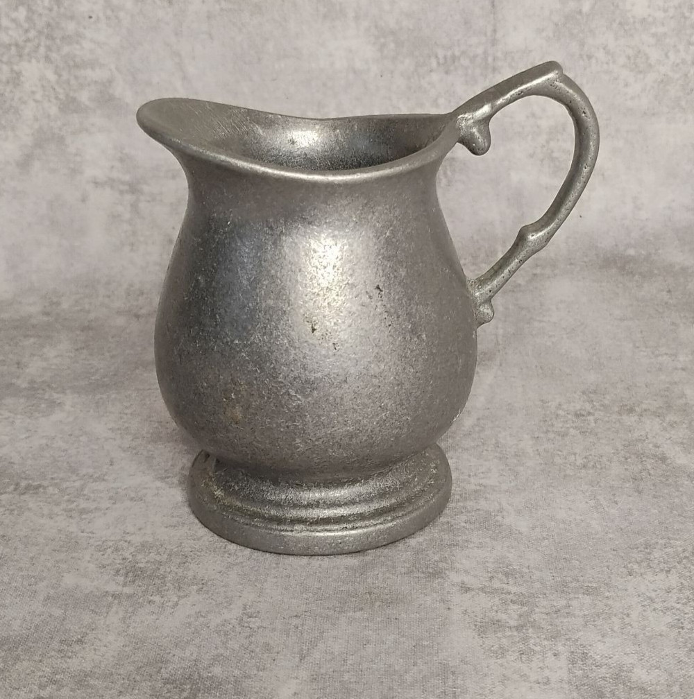 Vintage Pewter Wilton Armetale RWP Mini 3" Creamer Pitcher Made in USA Vintage Pewter Wilton Armetale RWP Mini 3" Creamer Pitcher Made in USA