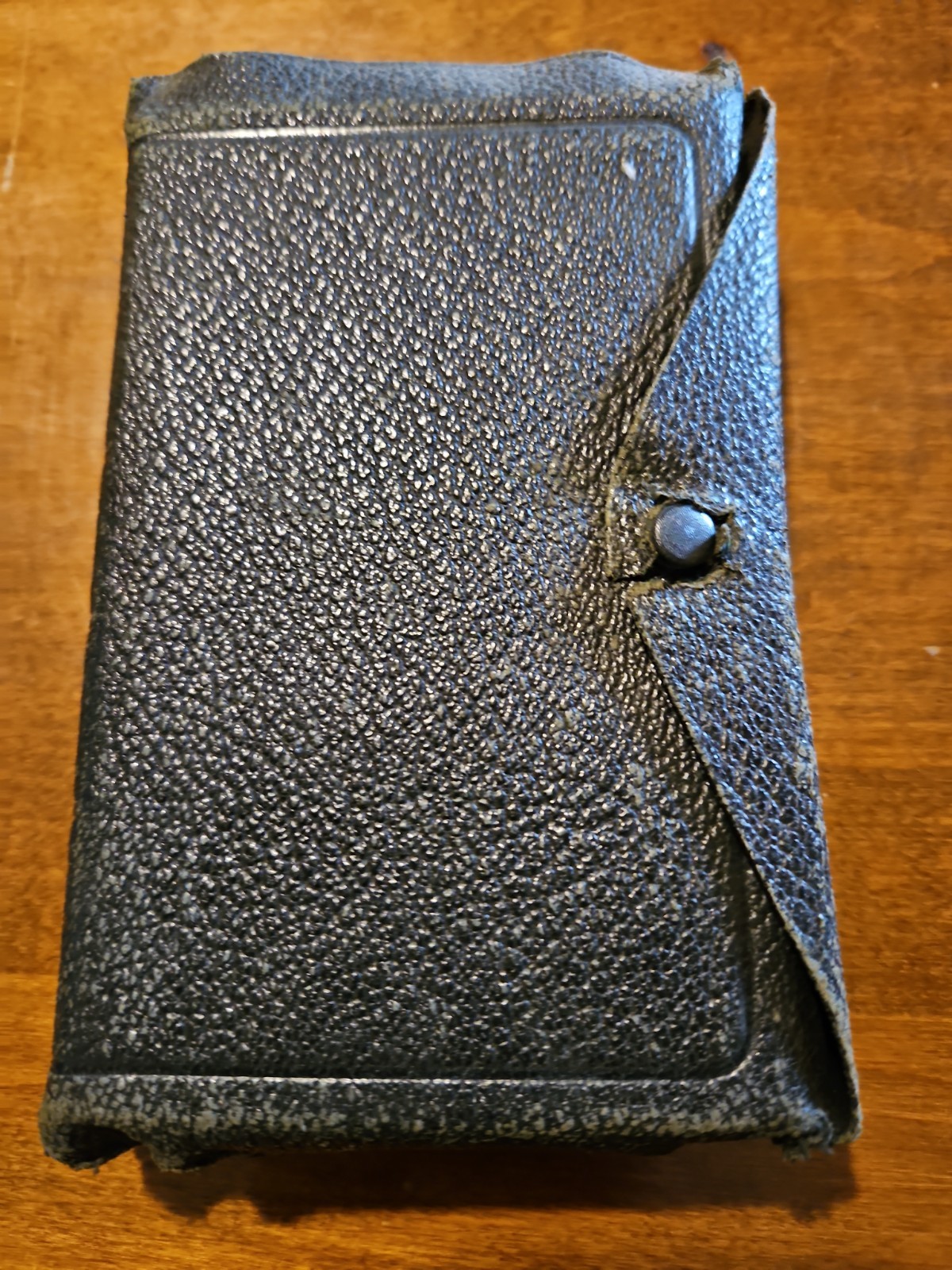 1890's Holy Bible Bagster & Pott,Blackw/Snap Closure,His Majesty Special Command