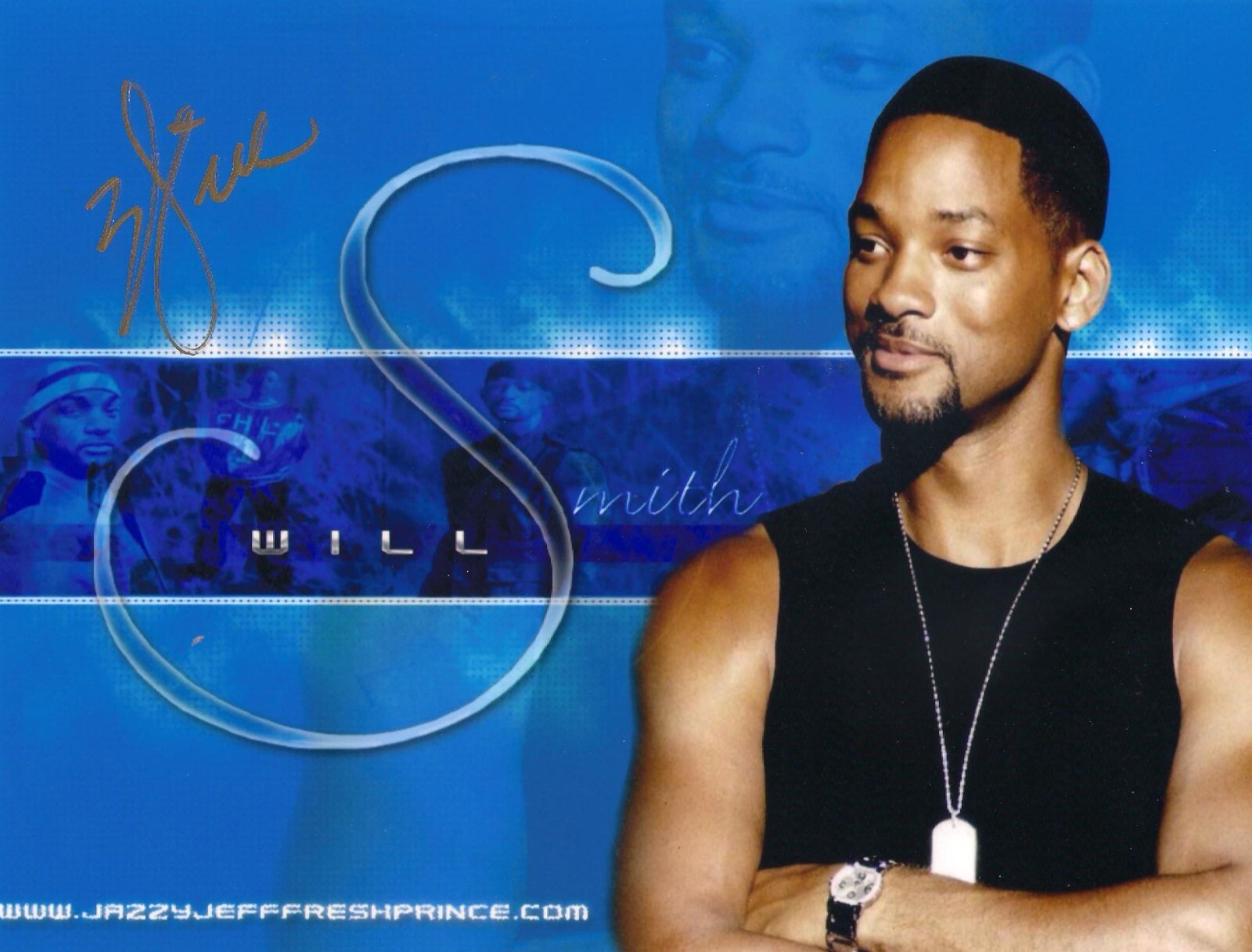 Will Smith  signed Autograph on a 10X8 PHOTO 