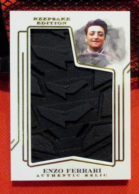 KEEPSAKE 2023 PREMIUM EDITION #J-8 Enzo Ferrari Jumbo Luxurious Logos 1/2" thick