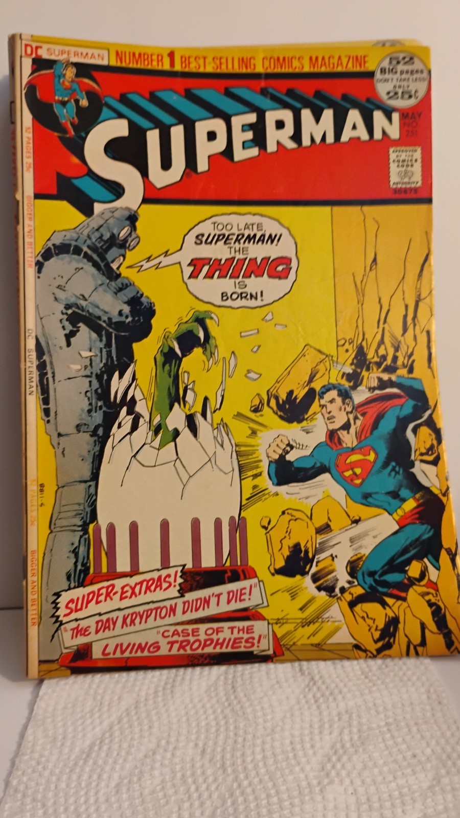 Superman # 251 (DC,1974) Fine- Superman # 251 (DC,1974) Fine-