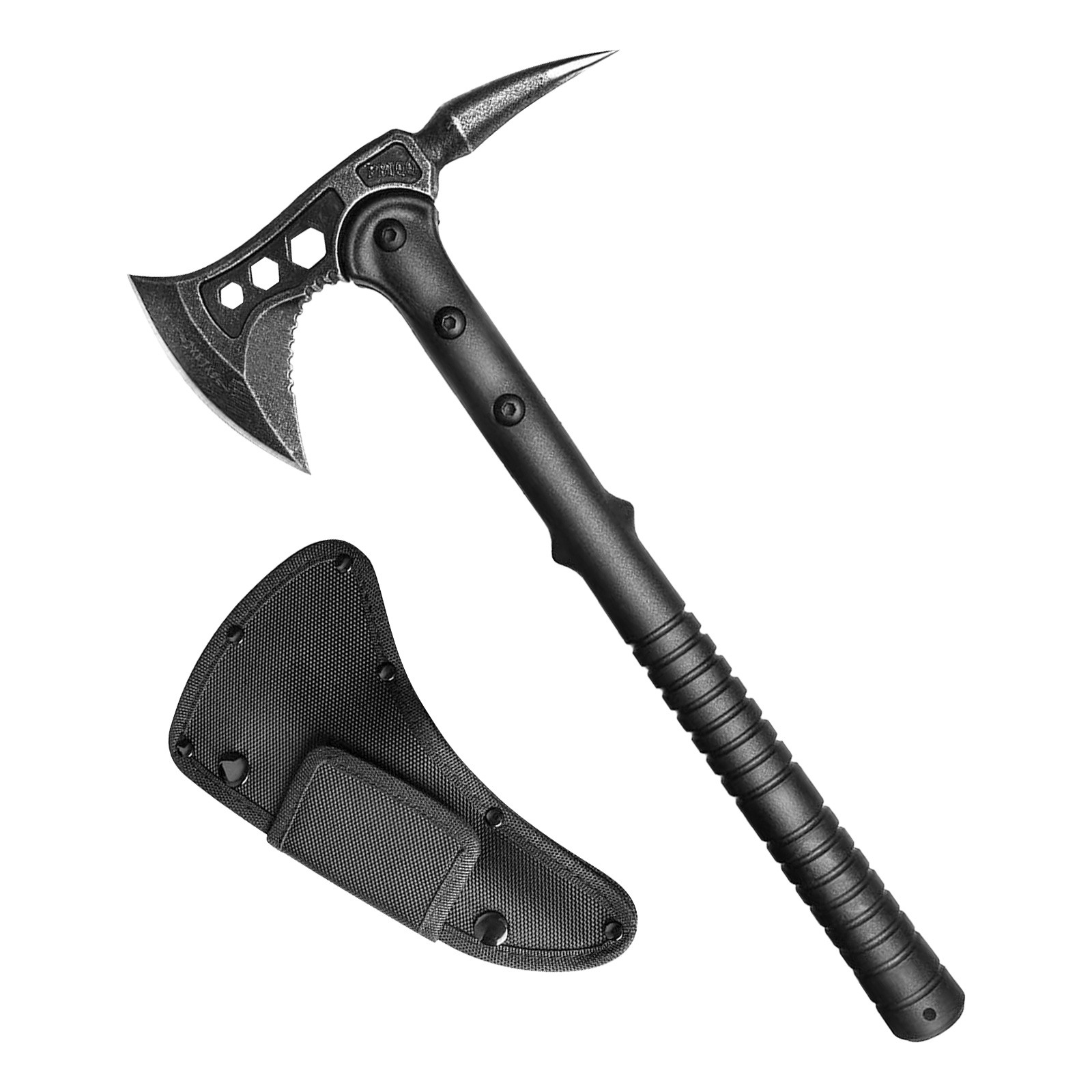 15.7" Tactical Tomahawk Throwing Hatchet Axe Camping Fixed Blade Survival Knife 15.7" Tactical Tomahawk Throwing Hatchet Axe Camping Fixed Blade Survival Knife