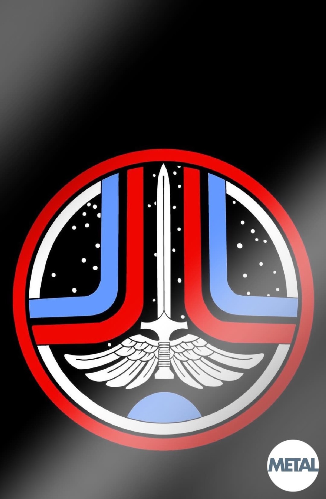 The Last Starfighter #1 Emblem Metal Variant by Chad Hardin LTD 20 VHTF The Last Starfighter #1 Emblem Metal Variant by Chad Hardin LTD 20 VHTF
