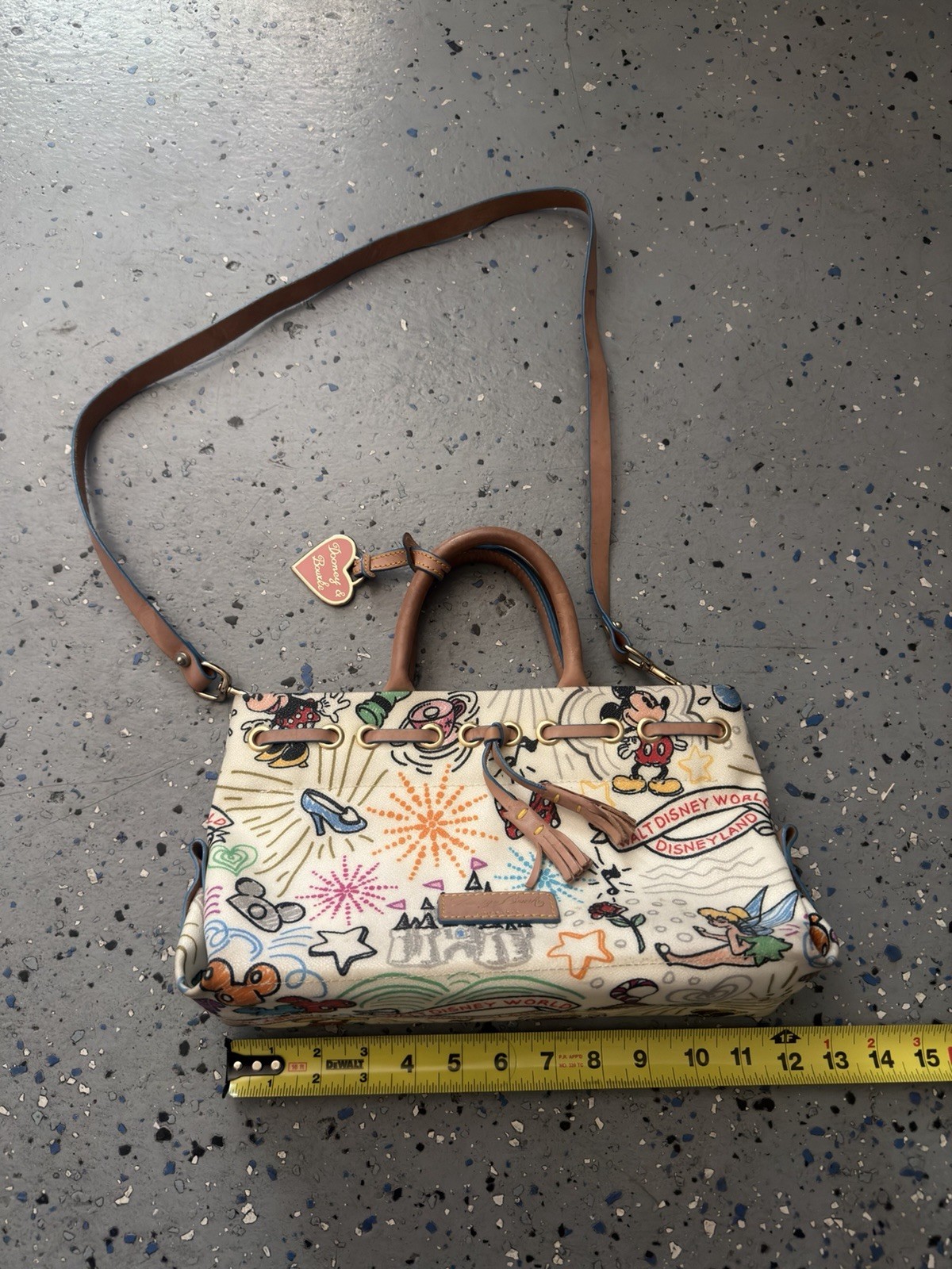 Dooney & Bourke Disney Sketch Tassel Tote Dooney & Bourke Disney Sketch Tassel Tote