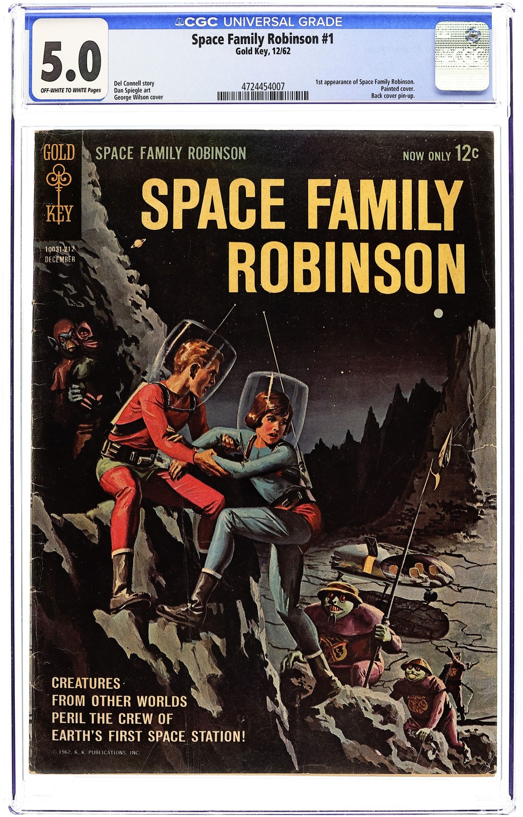 Space Family Robinson #1 CGC 5.0 1962 4724454007 Space Family Robinson #1 CGC 5.0 1962 4724454007