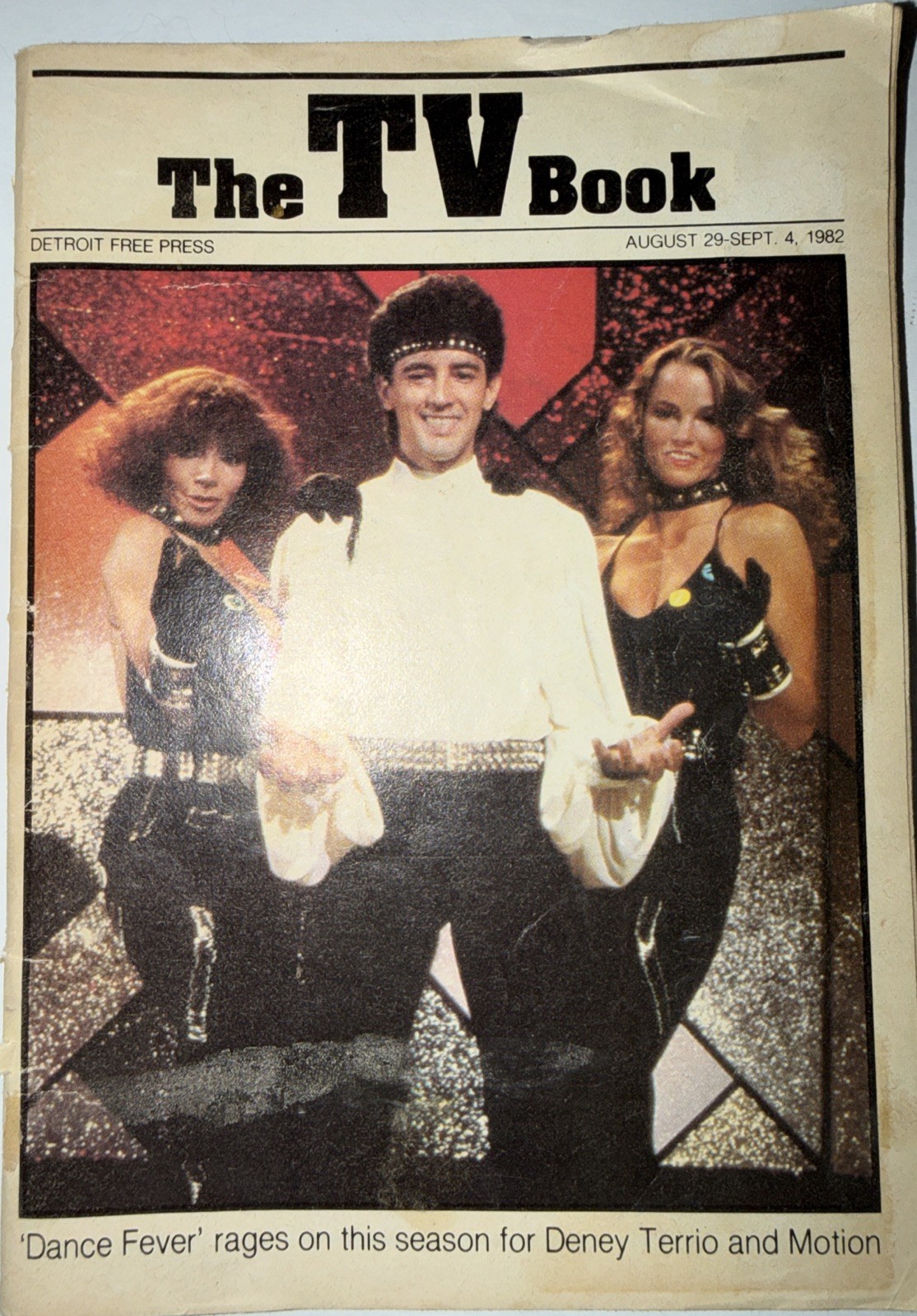 August 29- Sept 1982 Detroit Free Press TV Book Dance Fever August 29- Sept 1982 Detroit Free Press TV Book Dance Fever