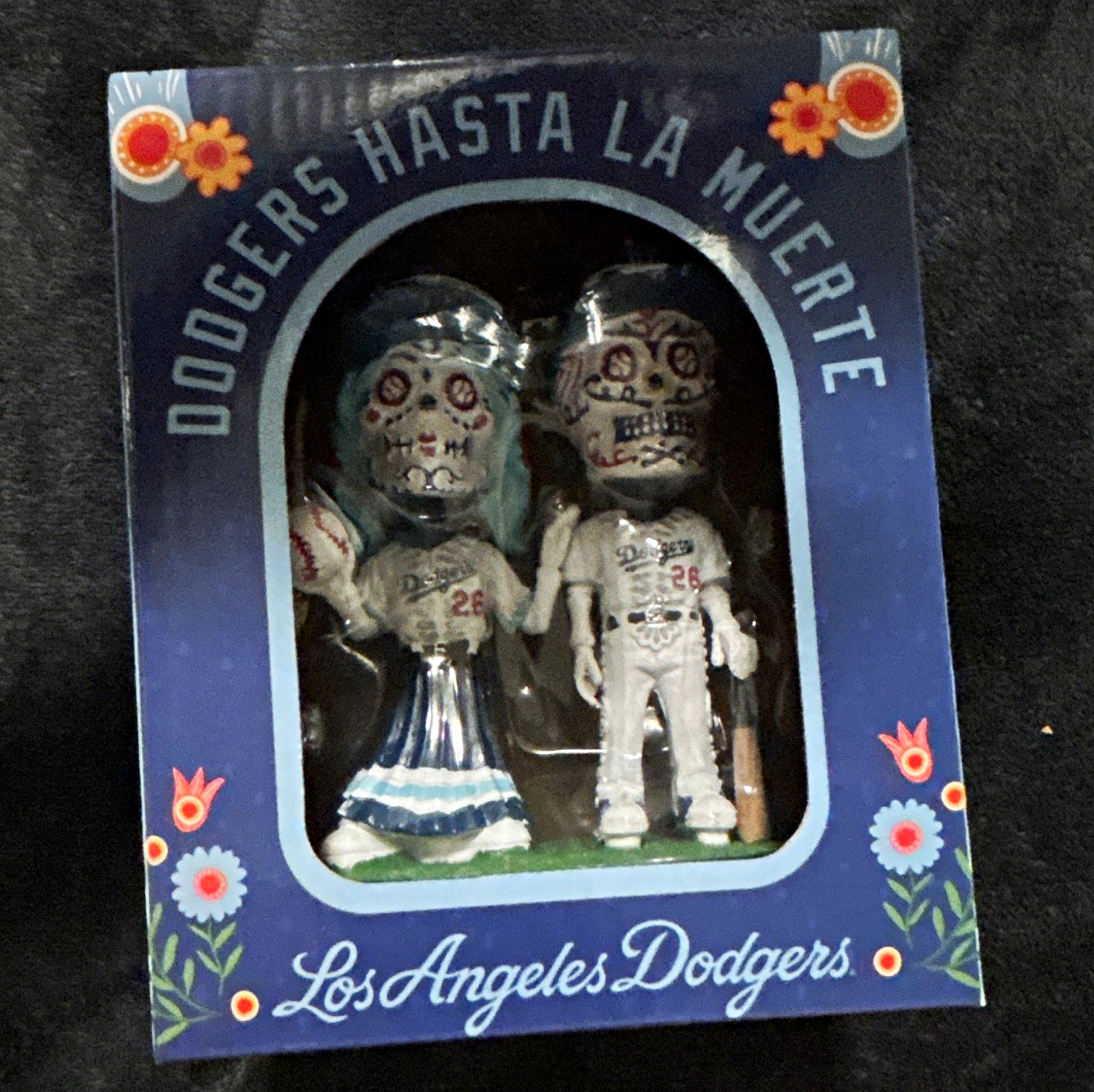 Dodgers Día de los Dodgers Hasta La Muerte bobblehead