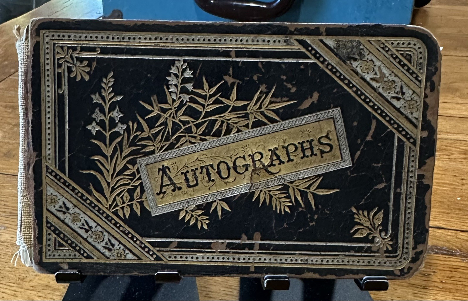 1888 NJ Antique Autographed Album Historical Family Signatures. Osbornes,Havens… 1888 NJ Antique Autographed Album Historical Family Signatures. Osbornes,Havens…