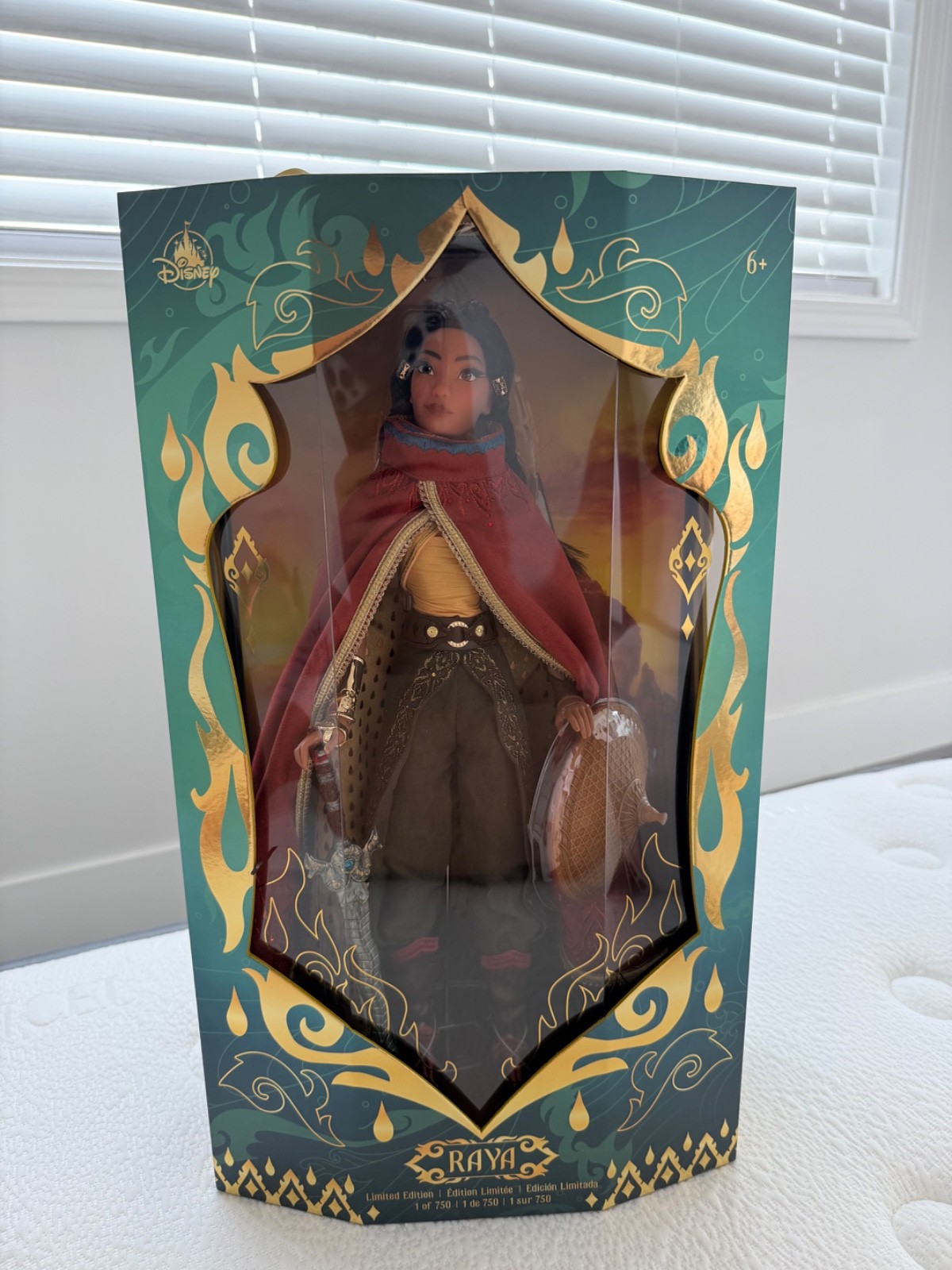 Disney D23 2026 Exclusive Raya & The Last Dragon Limited Edition 750 Doll 17” Disney D23 2026 Exclusive Raya & The Last Dragon Limited Edition 750 Doll 17”