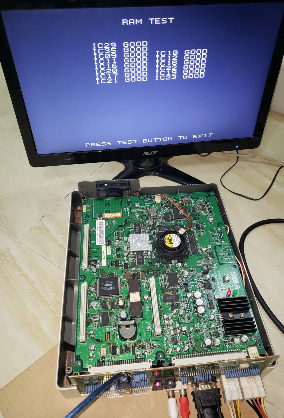 Sega Naomi 1 Mother Board (837-13544-01) Console Main Board Arcade Game Japan Sega Naomi 1 Mother Board (837-13544-01) Console Main Board Arcade Game Japan
