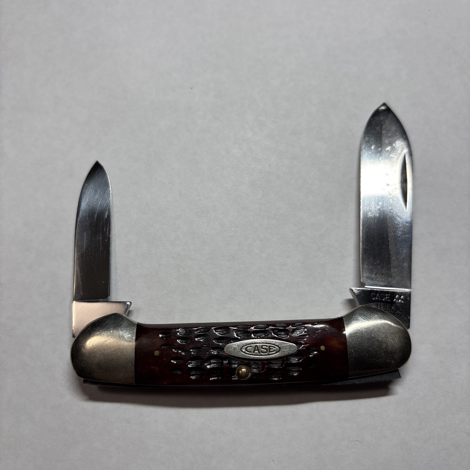 Vintage 1970-1979 Case XX 62131 Canoe Pocket Knife 2 Blade Near Mint Condition Vintage 1970-1979 Case XX 62131 Canoe Pocket Knife 2 Blade Near Mint Condition