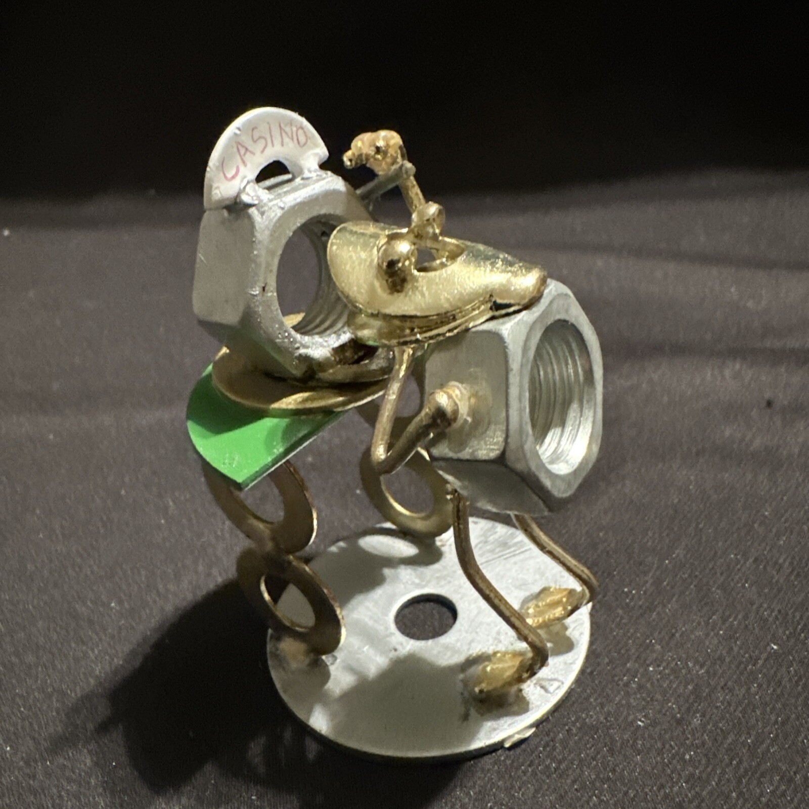 Vtg 2000 Arthur Ward Slot Machine Frog Sculpture Nuts Bolts slots Reproduction Vtg 2000 Arthur Ward Slot Machine Frog Sculpture Nuts Bolts slots Reproduction