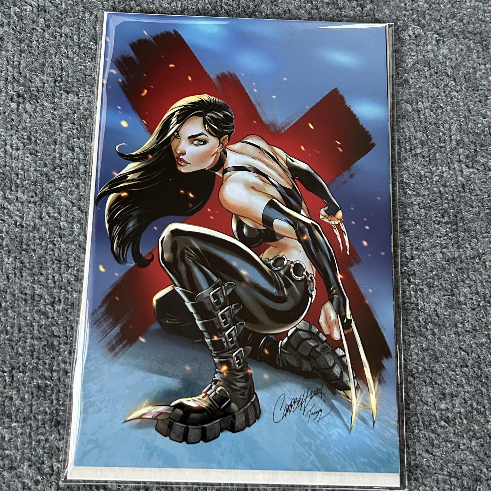 Marvel Laura Kinney Wolverine #1 Incentive Variant 1:00 Virgin X-23 Campbell Marvel Laura Kinney Wolverine #1 Incentive Variant 1:00 Virgin X-23 Campbell