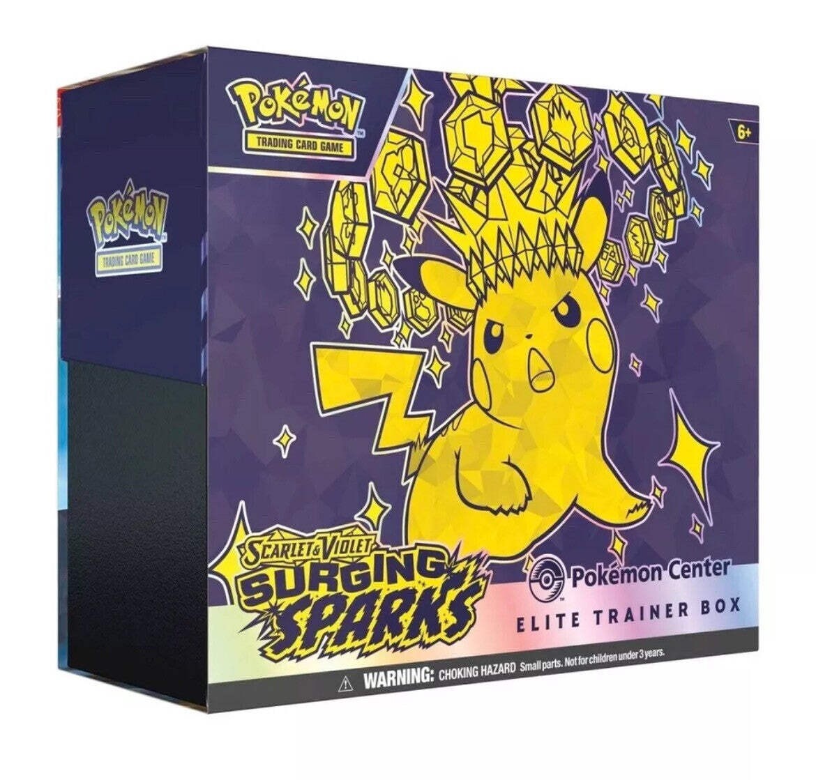 Pokémon TCG: Scarlet & Violet 08 Surging Sparks- Elite Trainer Box (Pokemon Cent Pokémon TCG: Scarlet & Violet 08 Surging Sparks- Elite Trainer Box (Pokemon Cent