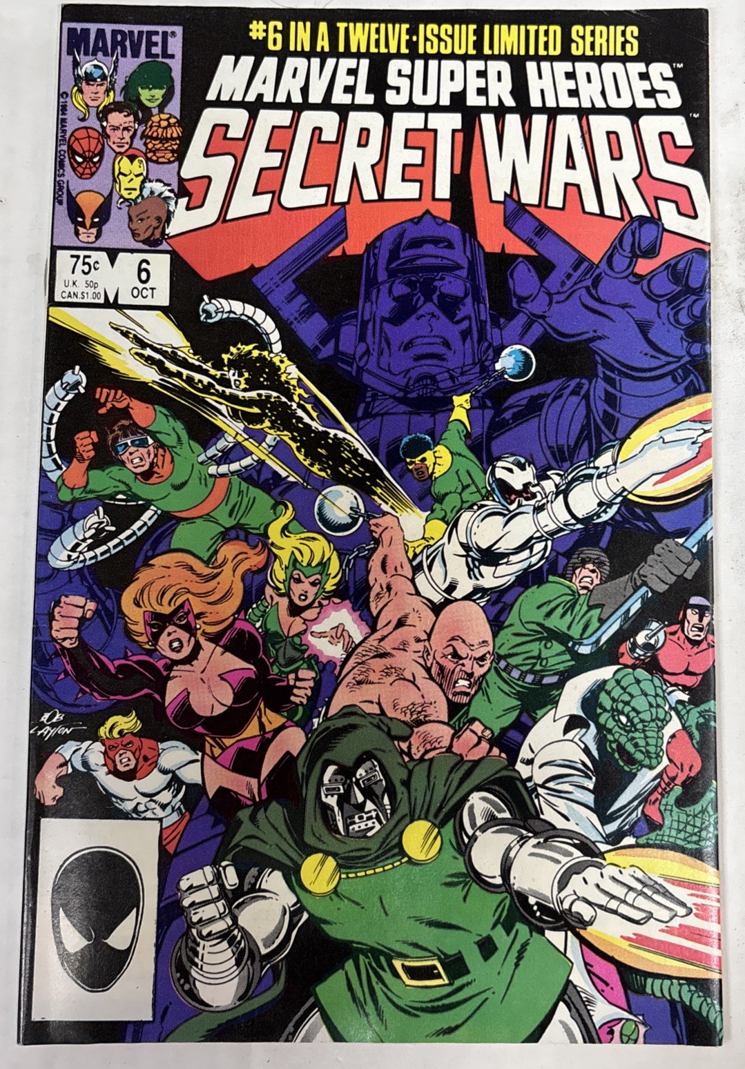 Marvel Super Heroes Secret Wars #6 Marvel Comics October 1984 VF/NM Marvel Super Heroes Secret Wars #6 Marvel Comics October 1984 VF/NM