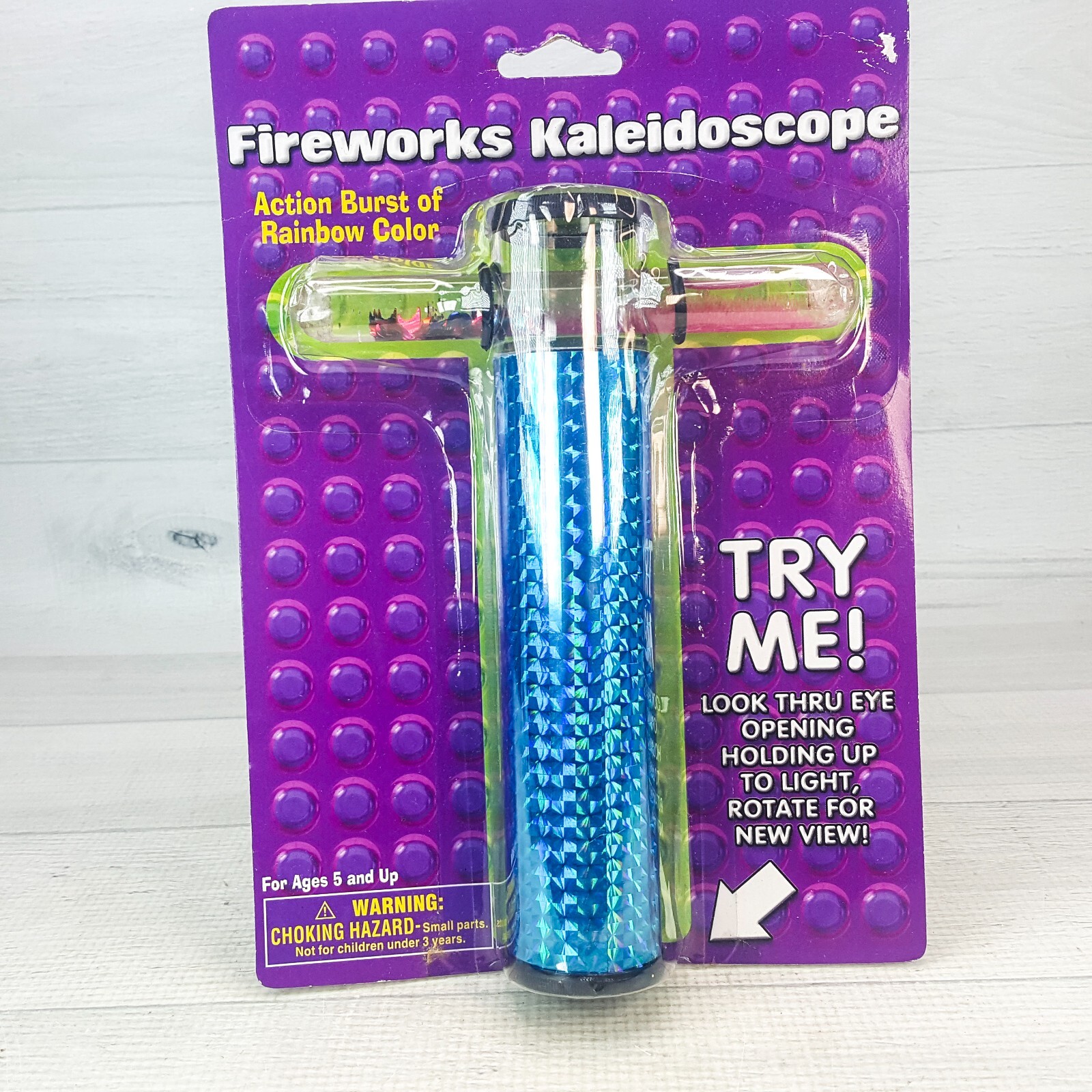 Fireworks Action Burst Rainbow Motion Kaleidoscope Liquid Glitter Wand NEW 8" Fireworks Action Burst Rainbow Motion Kaleidoscope Liquid Glitter Wand NEW 8"