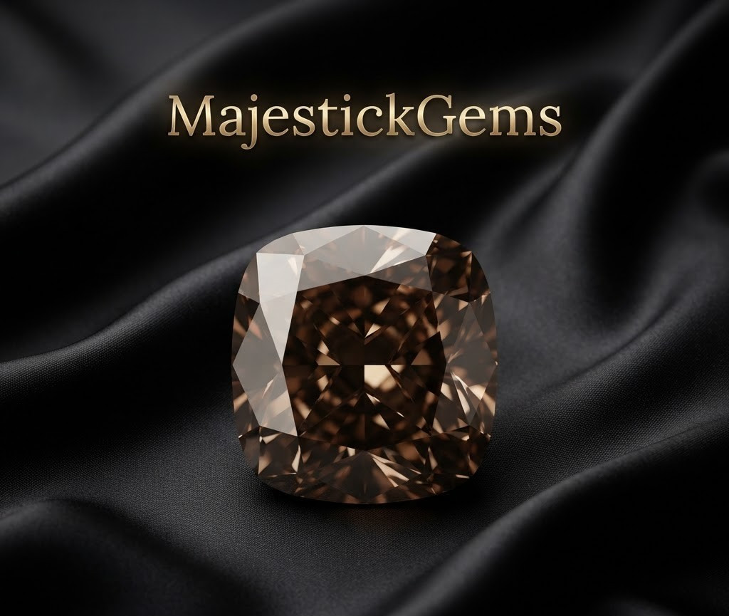 3 Ct Cushion Cut Brown Lab Grown Diamond VVS1 D Certified Loose Stone 3 Ct Cushion Cut Brown Lab Grown Diamond VVS1 D Certified Loose Stone