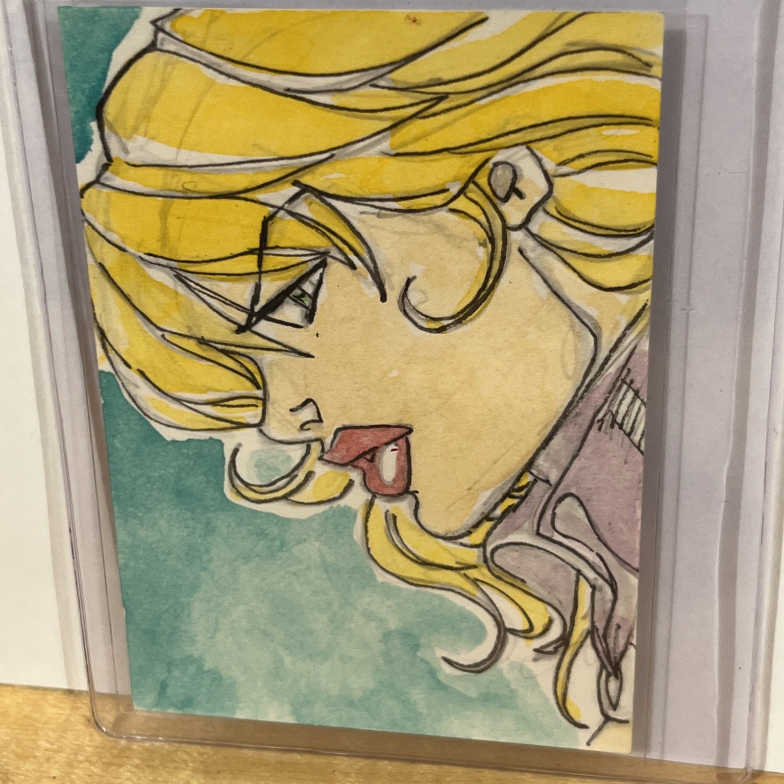 VAMPIRELLA 2011 Breygent Full Color sketch card 1/1 IGOR CICARINI 203