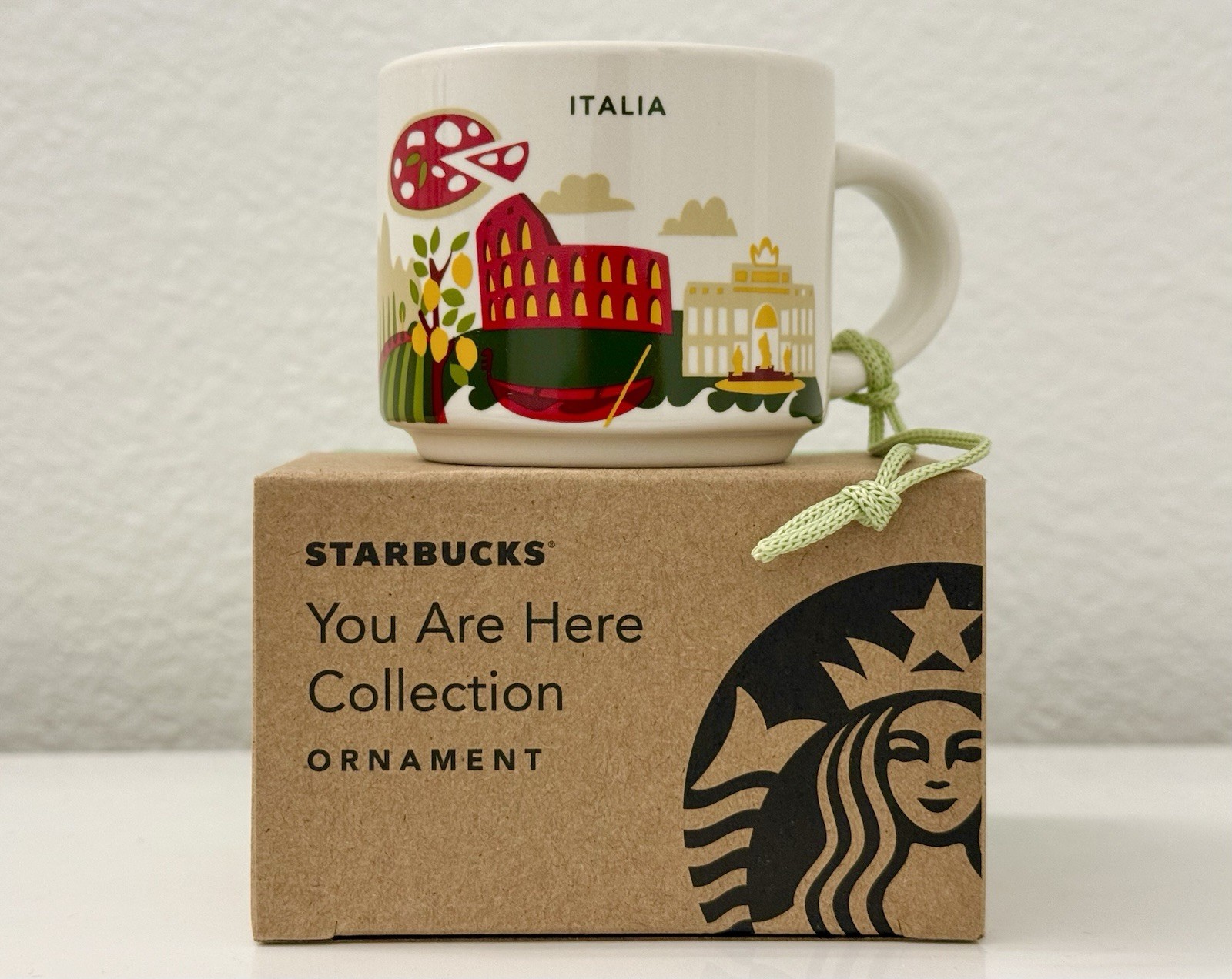 Starbucks “You Are Here Collection” Italia Coffee Mug ORNAMENT (2oz.) Starbucks “You Are Here Collection” Italia Coffee Mug ORNAMENT (2oz.)