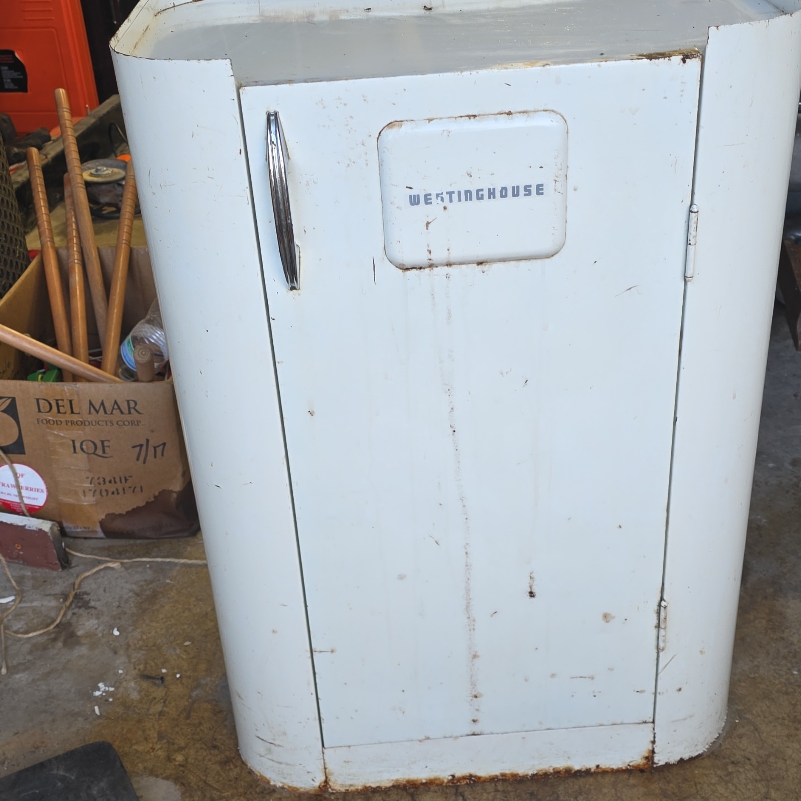 Vintage 1950s Westinghouse Electric Roaster Oven Cabinet Stand MCM Vintage 1950s Westinghouse Electric Roaster Oven Cabinet Stand MCM
