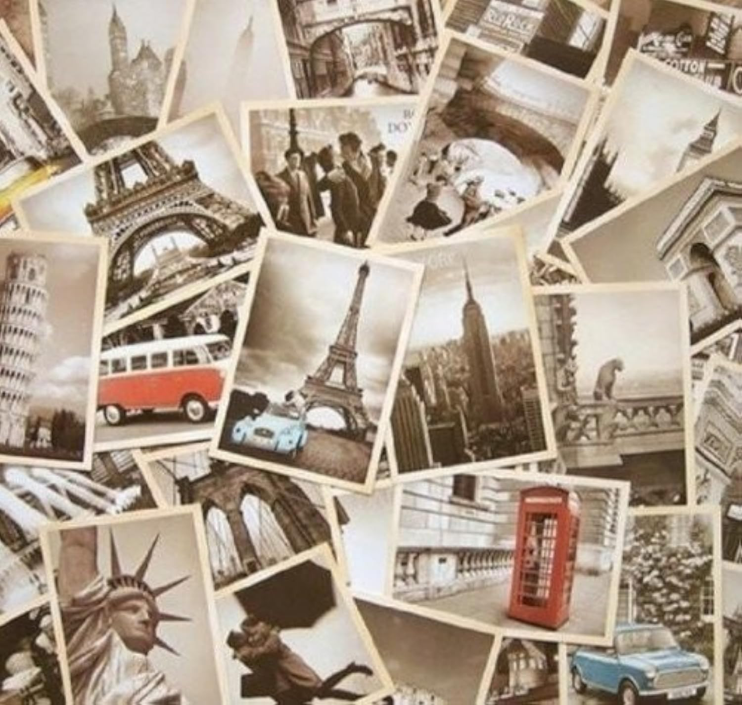 Dxhycc 32 PCS 1 Set Vintage Retro Old Travel Postcards for Worth Collecting Dxhycc 32 PCS 1 Set Vintage Retro Old Travel Postcards for Worth Collecting
