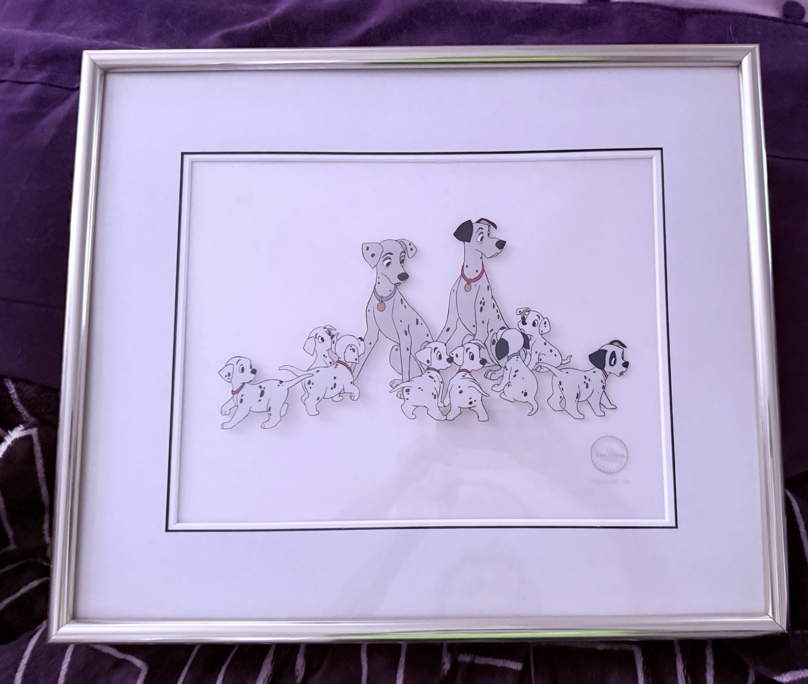 Disney Art Limited Edition 101 Dalmations Serigrah Cels 5000 Reunited with Pongo Disney Art Limited Edition 101 Dalmations Serigrah Cels 5000 Reunited with Pongo