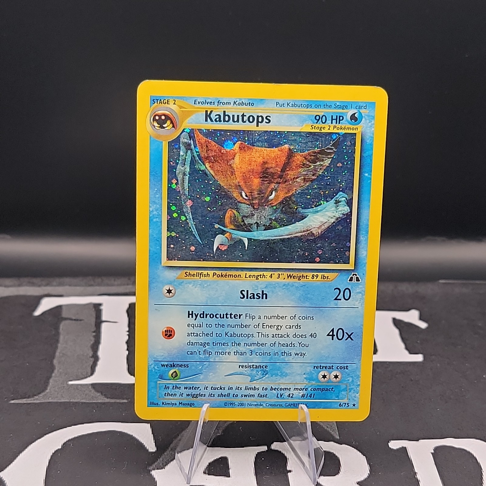 Kabutops HOLO #6 Neo Discovery PKM Kabutops HOLO #6 Neo Discovery PKM