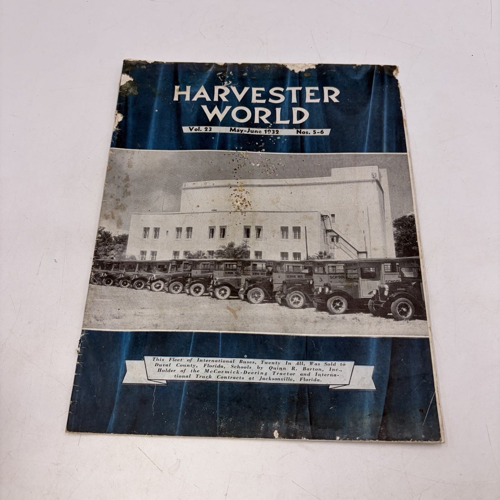1932 International Harvester Harvester World Magazine McCormick Deering Farmall 1932 International Harvester Harvester World Magazine McCormick Deering Farmall