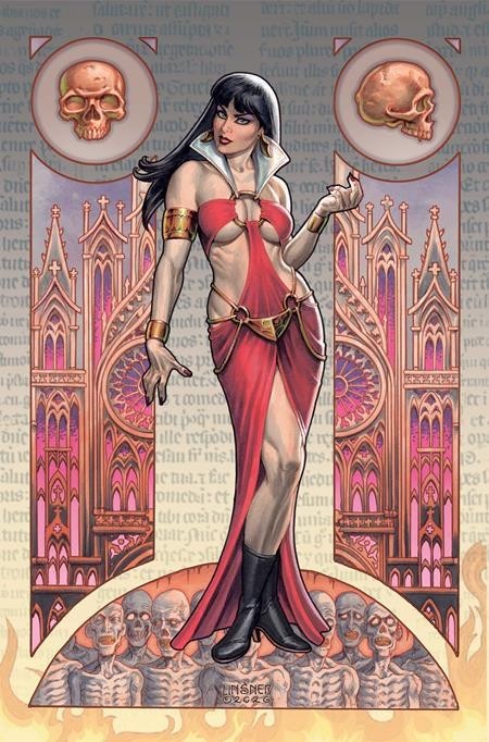 Vampirella: Paradise #1 Linsner Limited Ed Virgin Variant Cover PRESALE 11/25/26 Vampirella: Paradise #1 Linsner Limited Ed Virgin Variant Cover PRESALE 11/25/26