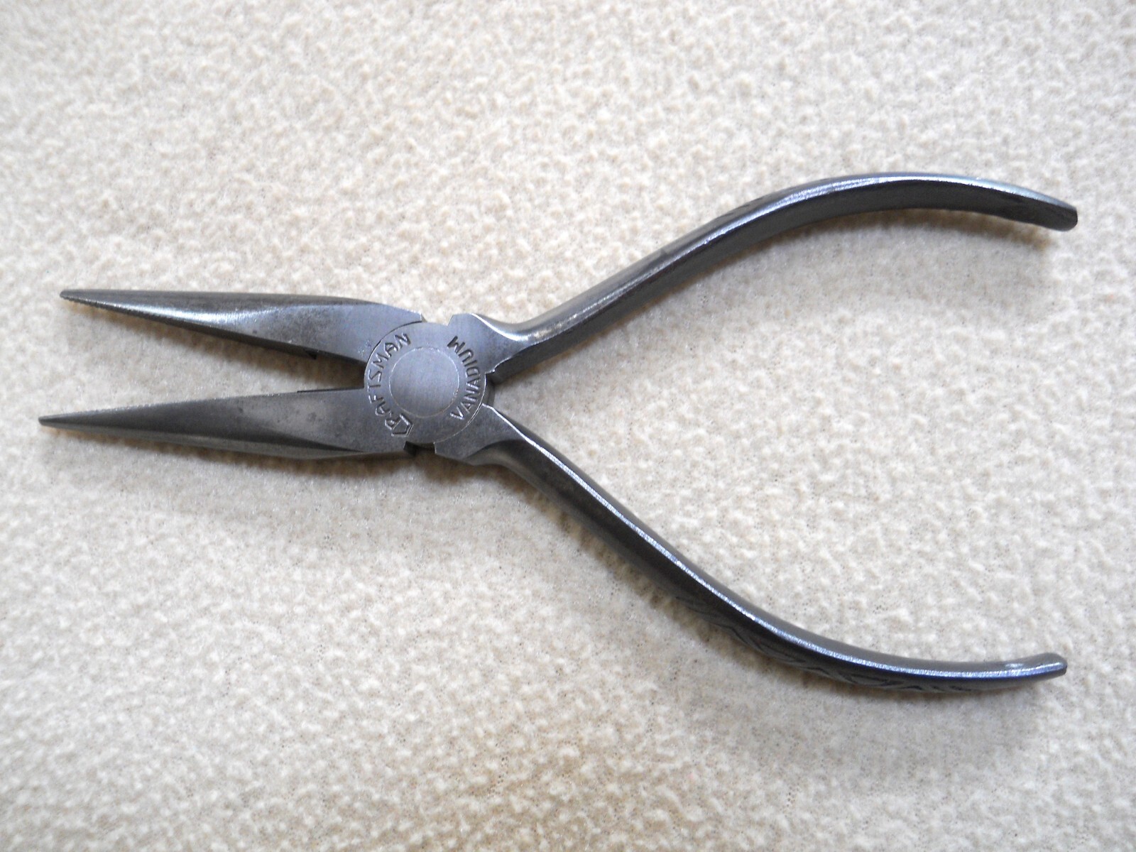Vintage Craftsman Vanadium 6" Needlenose Pliers Circa Mid 1930's - 1941 Vintage Craftsman Vanadium 6" Needlenose Pliers Circa Mid 1930's - 1941