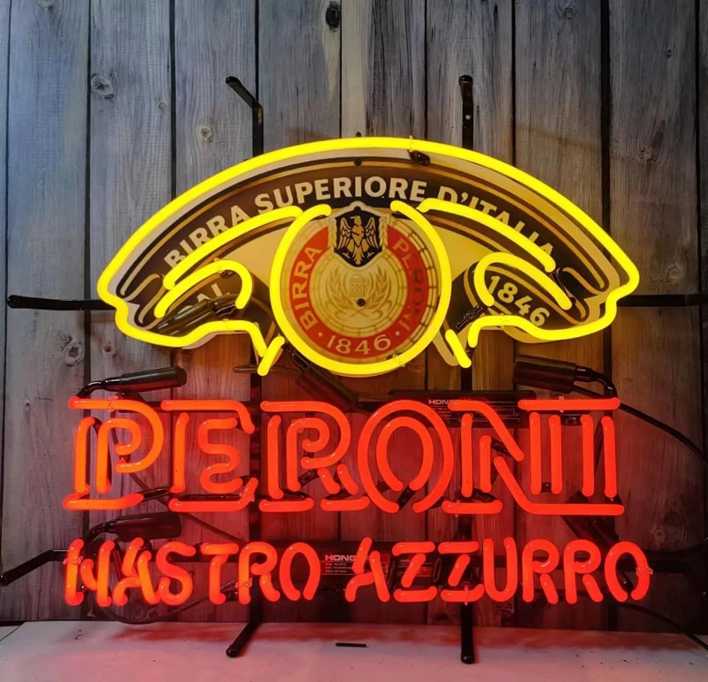 Peroni Nastro Azzurro Beer 24"x20" Neon Sign Lamp Light Nightlight Club Bar Peroni Nastro Azzurro Beer 24"x20" Neon Sign Lamp Light Nightlight Club Bar