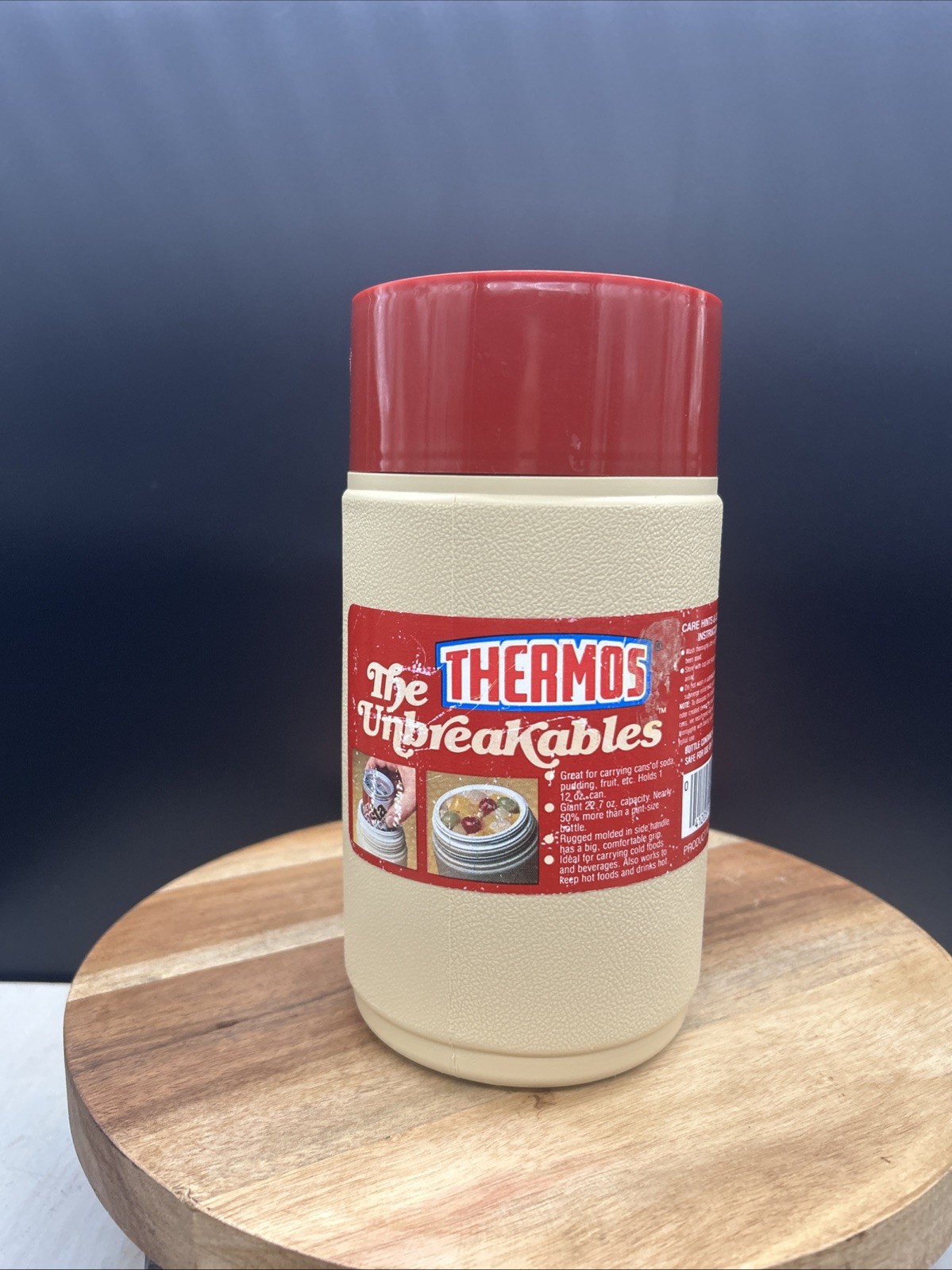 Vintage 1984 Thermos The Unbreakables 22.7 oz Mug w/ Handle – New Old Stock Vintage 1984 Thermos The Unbreakables 22.7 oz Mug w/ Handle – New Old Stock