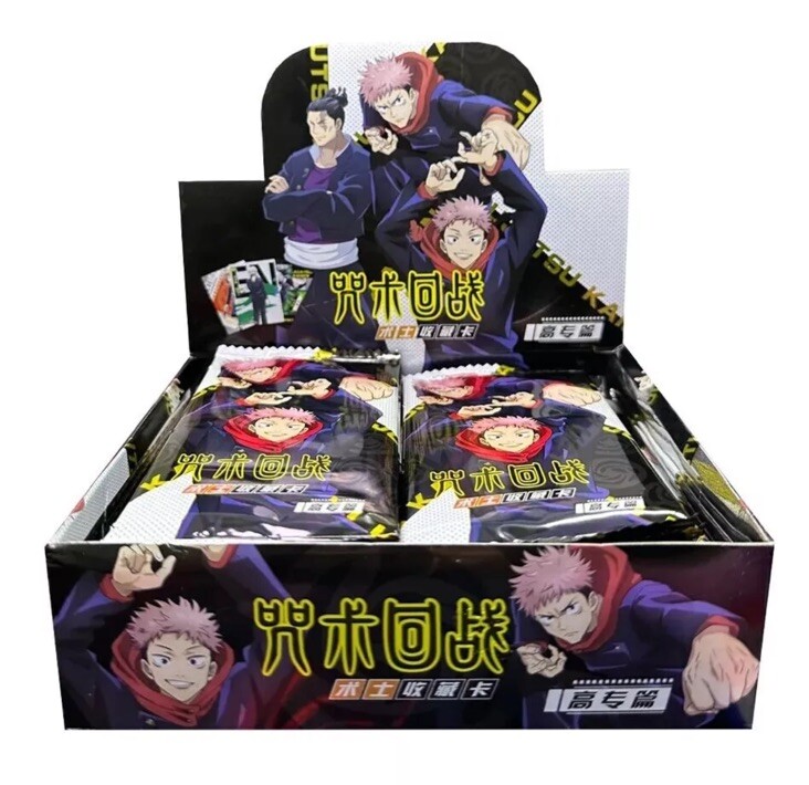 Jujutsu Kaisen Doujin 32 Pack Booster Box Essential Black Jujutsu Kaisen Doujin 32 Pack Booster Box Essential Black