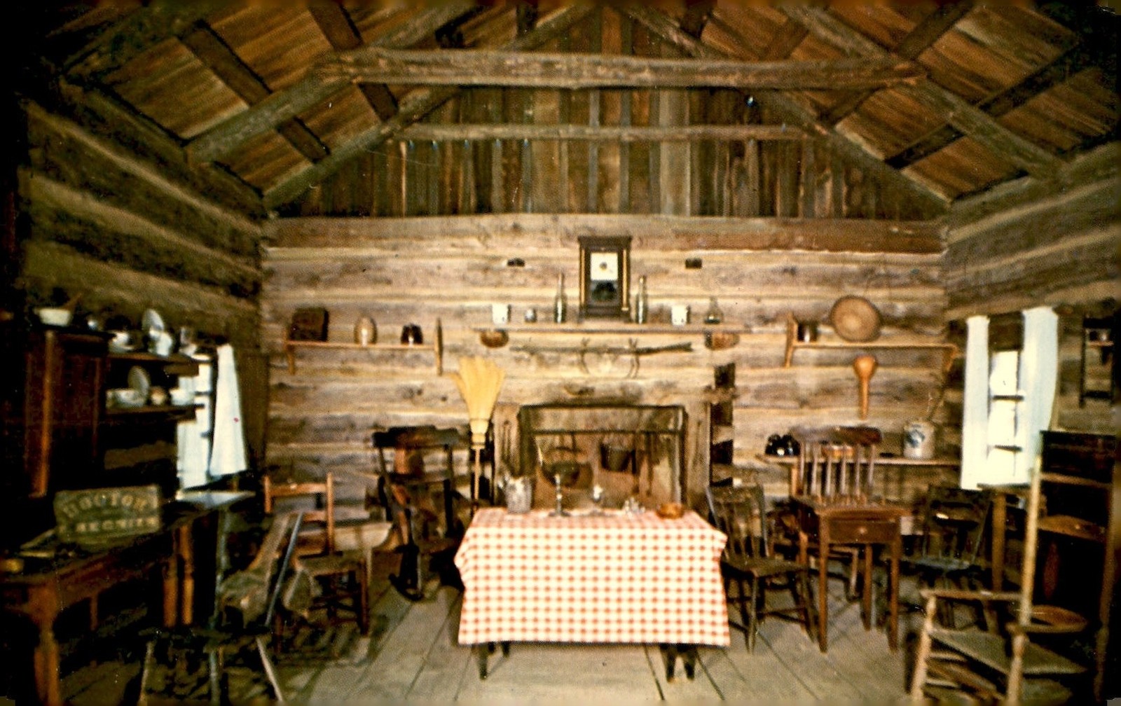 Dr. Francis Regnier's Office, Lincoln's New Salem State Park, 1831 Postcard