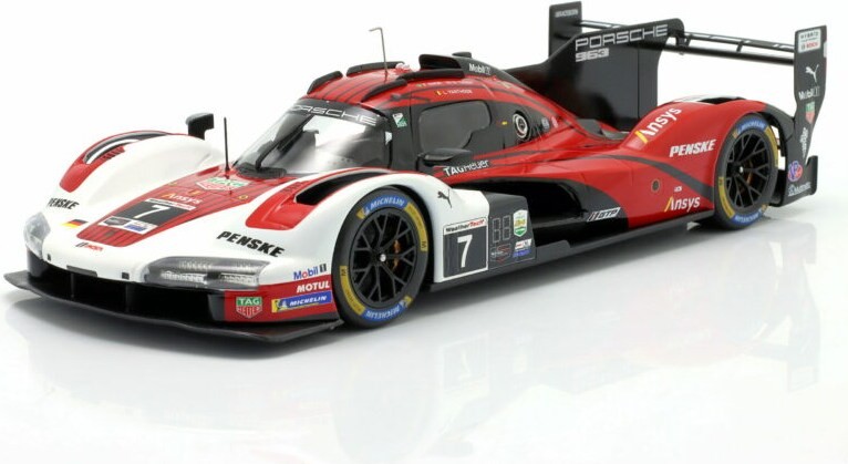Porsche 963 9RD 4.6L Turbo V8 #7 Winner 2025 24h Daytona 1:18 by IXO Porsche 963 9RD 4.6L Turbo V8 #7 Winner 2025 24h Daytona 1:18 by IXO