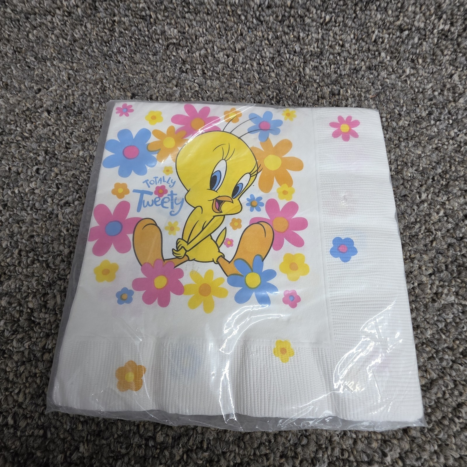 vintage 1997 totally Tweety napkins lot new sealed 16 napkins vintage 1997 totally Tweety napkins lot new sealed 16 napkins