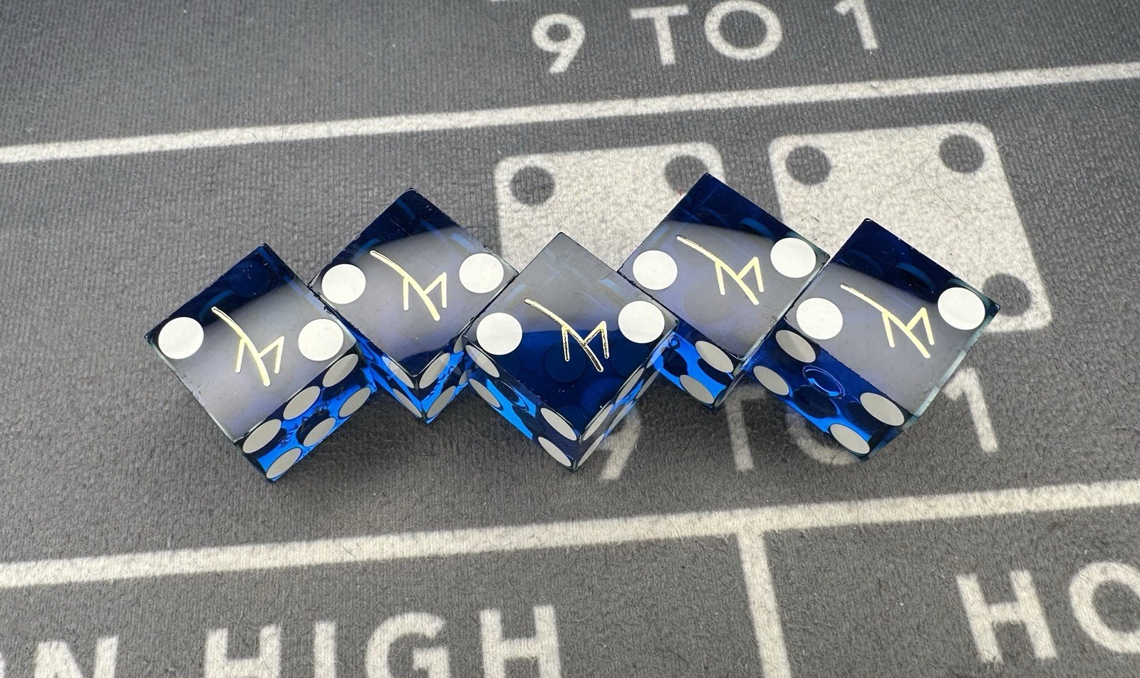 🎲🎲M Resort Casino (Full Stick Of Blue Dice) Las Vegas NV🎲🎲 🎲🎲M Resort Casino (Full Stick Of Blue Dice) Las Vegas NV🎲🎲