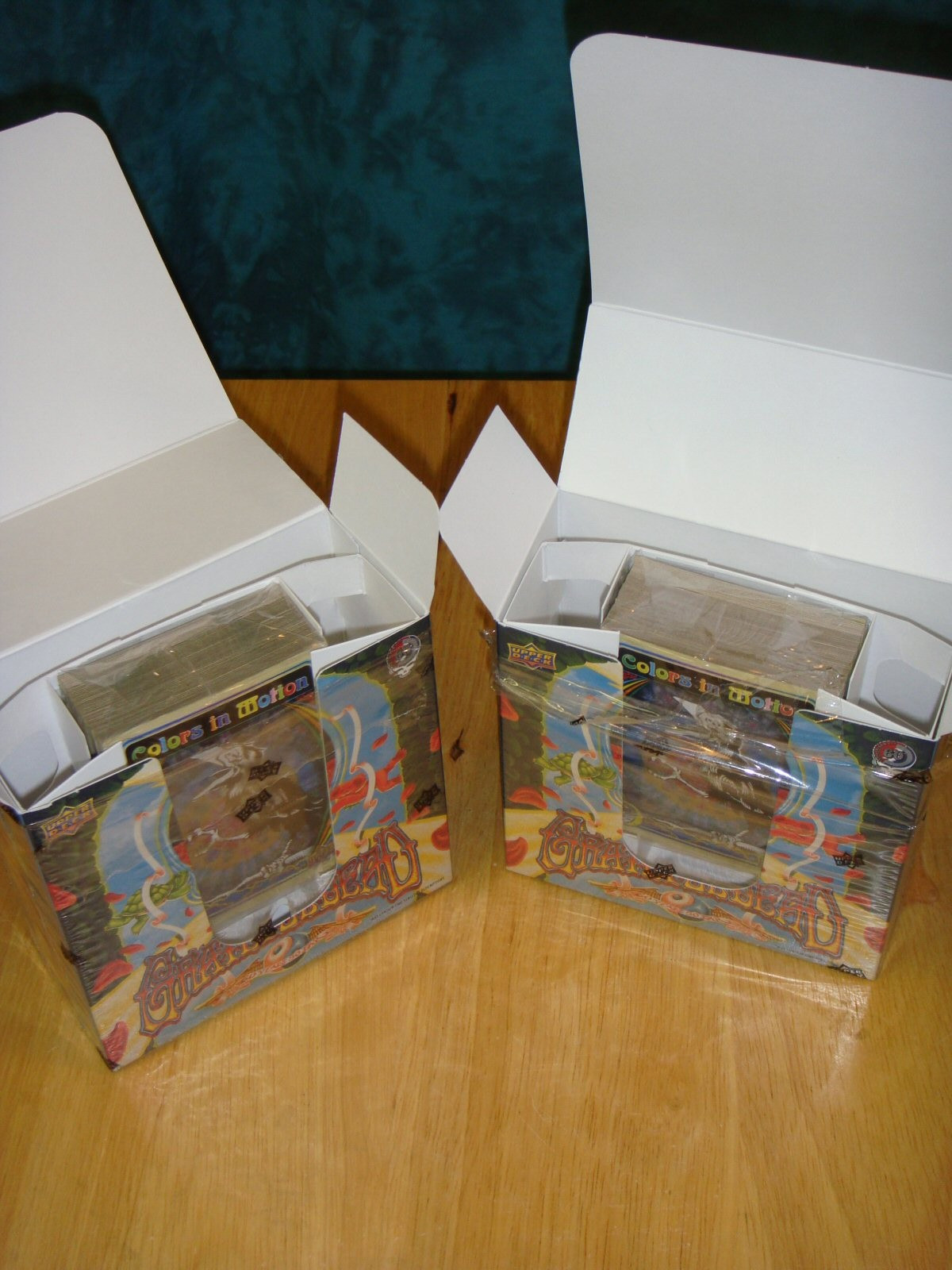 Grateful Dead 2025 Upper Deck 100 Card Lot - 2 Complete 50 Base Sets with Boxes Grateful Dead 2025 Upper Deck 100 Card Lot - 2 Complete 50 Base Sets with Boxes