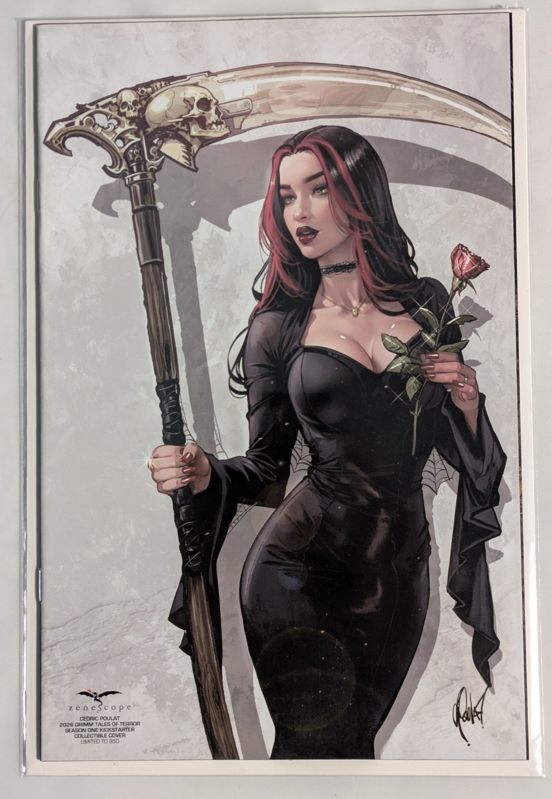 Zenescope Grimm Tales of Terror Keres Cedric Poulat Kickstarter Comic LE 350