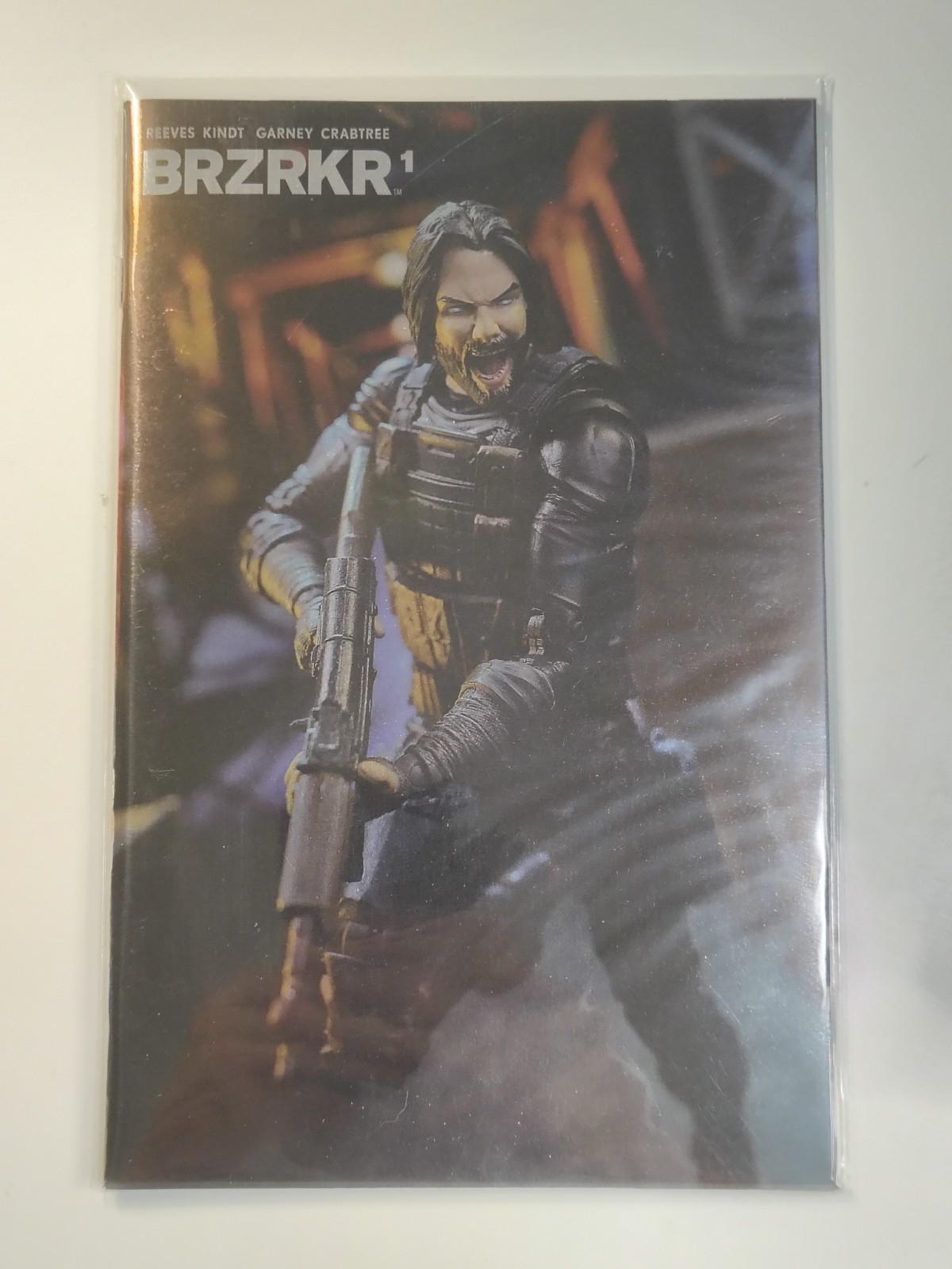BRZRKR #1 Action Figure 7th Printing SDCC Limited to 50 Exclusive Foil BRZRKR #1 Action Figure 7th Printing SDCC Limited to 50 Exclusive Foil